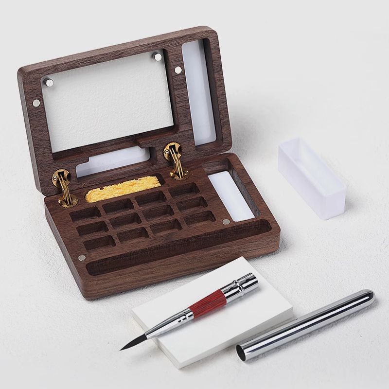 tintnest - Handmade Walnut Art Kit