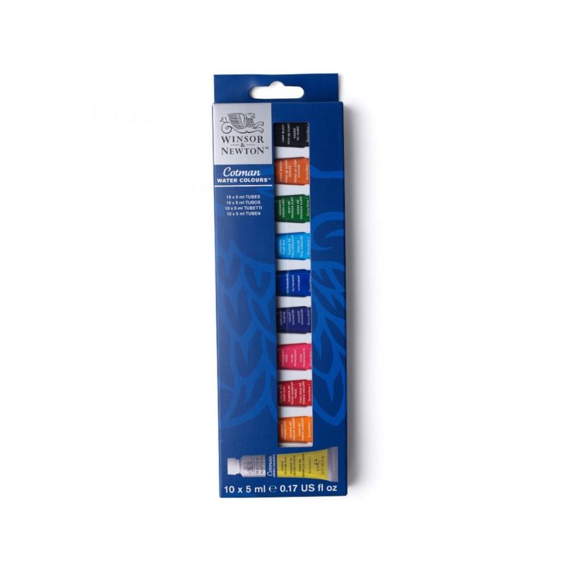 Winsor & Newton Cotman - 10-Piece Watercolor Set